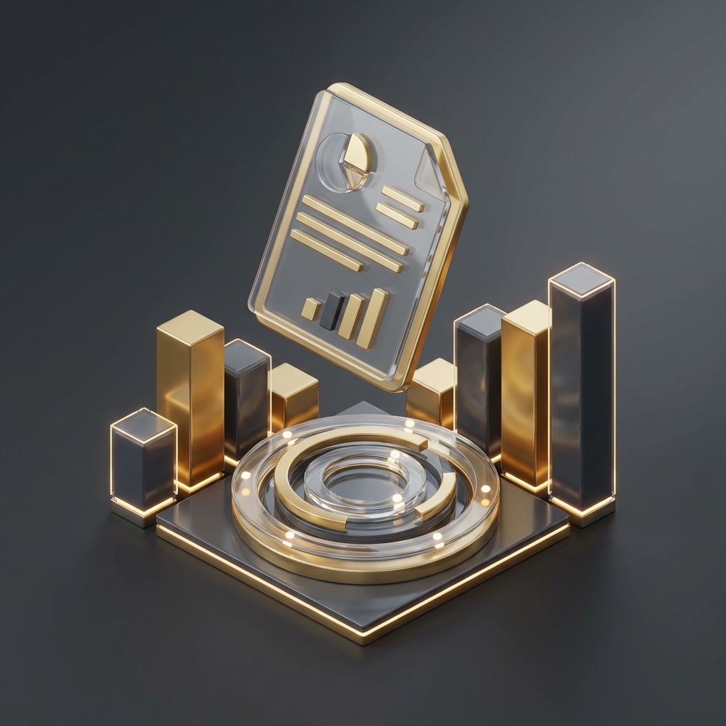 Ikona Raportów i Analityki 3D