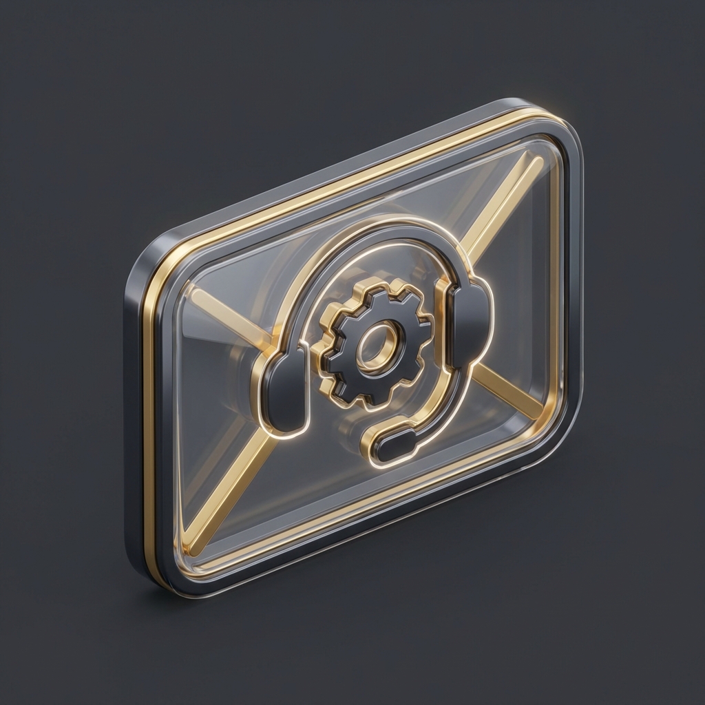 Ikona Wsparcia Technicznego 3D